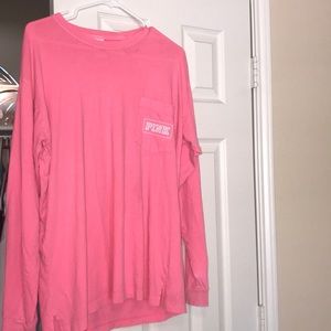 Pink Victoria’s Secret long sleeve shirt